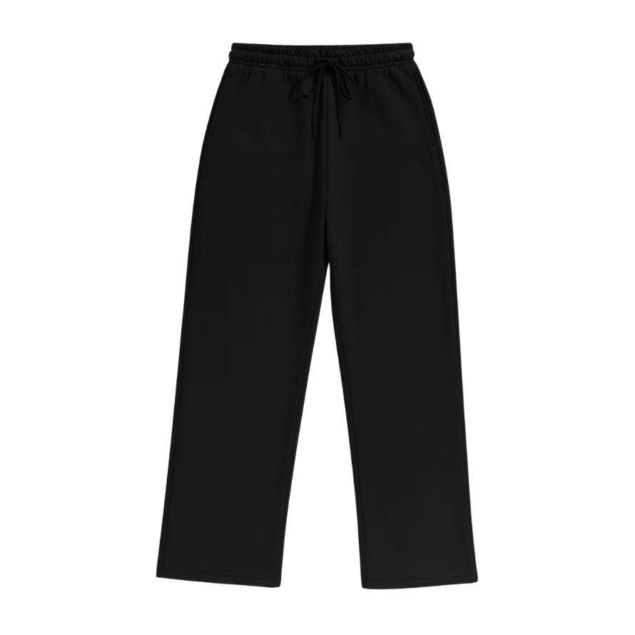 LOOSE BLACK SWEATPANTS