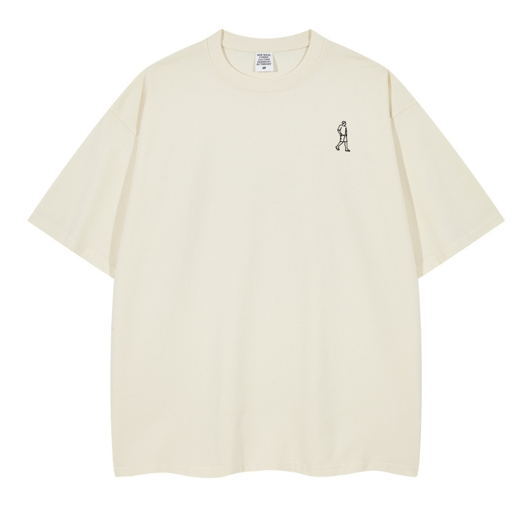 CREAM ROAMER TEE