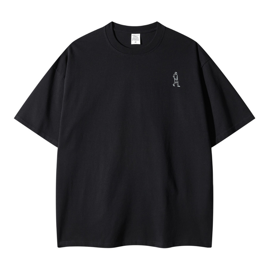 BLACK ROAMER TEE