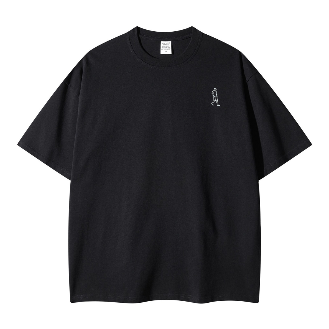 BLACK ROAMER TEE
