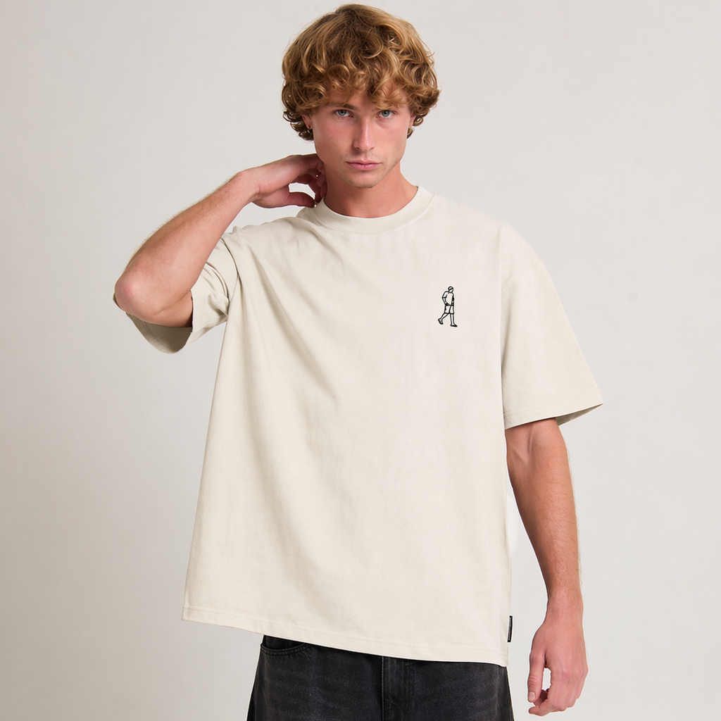 CREAM ROAMER TEE