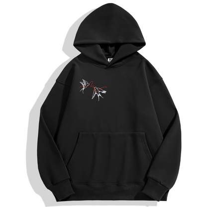 RED THREAD BLACK SET