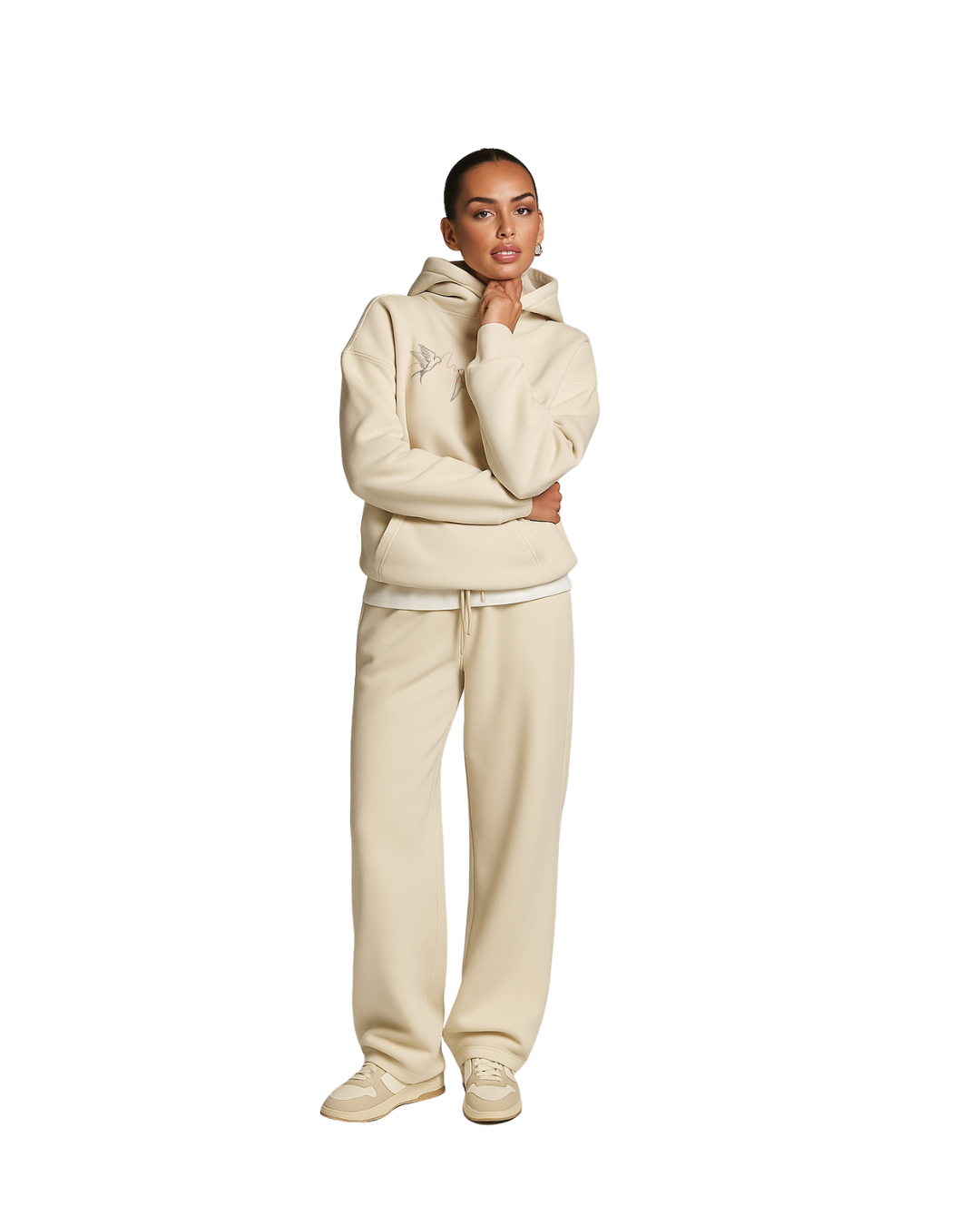 RED THREAD CREAM SET