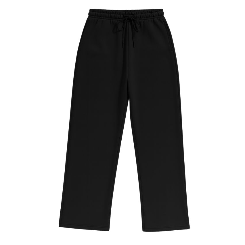 LOOSE BLACK SWEATPANTS