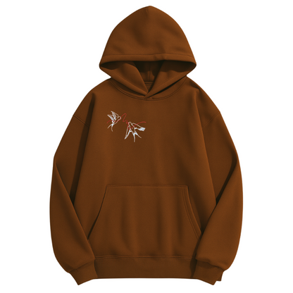 RED THREAD BROWN SET