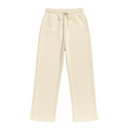 LOOSE CREAM SWEATPANTS